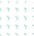 microphone icon pattern seamless white background vector image vector image