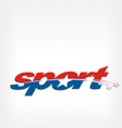 sport logo vector image vector image