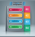 notepad notebok icon abstract infographic vector image