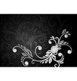 abstract black background vector image vector image