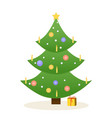 merry christmas and happy new year concept vector image vector image