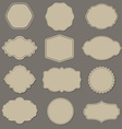 label big set vector image