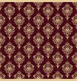 damask seamless pattern background vector image