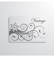visiting card vector image vector image
