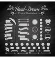 emblem elements vector image