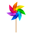 windmill toy vector image vector image