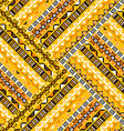 geometric tribal pattern vector image
