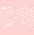 grunge texture distress pink rough trace gorgeou vector image