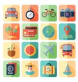 traveling and transport icons for web mobile app vector image vector image