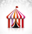 circus tent vector image