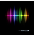 music equalizer vector image