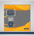 social media post vector image vector image