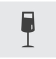 wine glass icon vector image