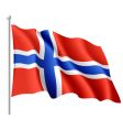 flag of norway vector image vector image