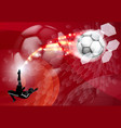 abstract soccer sport background vector image vector image