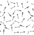 hand drawn arrows seamless pattern vector image vector image