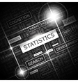 statistics vector image