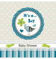 template greeting card vector image