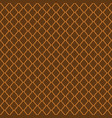 brown moroccan motif tile pattern vector image vector image