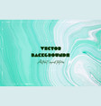 fluid art texture backdrop with abstract vector image vector image