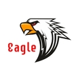 eagle emblem hawk graphic symbol vector image vector image
