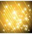 gold stars background vector image vector image