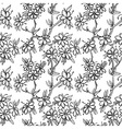 floral seamless pattern vector image