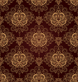 vintage seamless pattern vector image