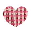 watercolor heart for valentines day 2 vector image vector image