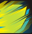 abstract racing stripes background yellow vector image