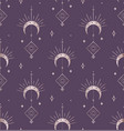 abstract background seamless pattern moon and sun vector image