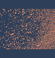 abstract orange dark blue old rough retro design vector image vector image