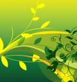 floral background design vector image vector image