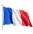flag of france vector image vector image