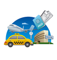 travel service vector image