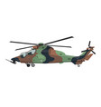 nursery military helicopter drawing army vehicle vector image