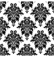 intricate foliate arabesque seamless pattern vector image