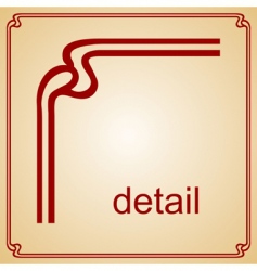 Elegant vector frame Royalty Free Vector Image