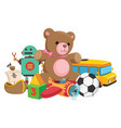 kids toys vector image vector image