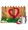 love background vector image
