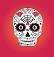 sugar skull vector image
