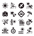 travel ions set vector image