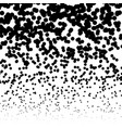 monochrome halftone background vector image