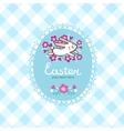 easter bunny vector image