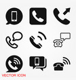 call icon in trendy flat style isolated vector image