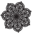 abstract mandala design vector image vector image