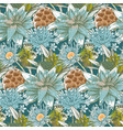 seamless pattern with traditional african vector image