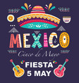 cinco de mayo vector image