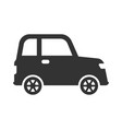 mini car icon vector image vector image