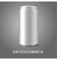 blank aluminium can for different designs of beer vector image